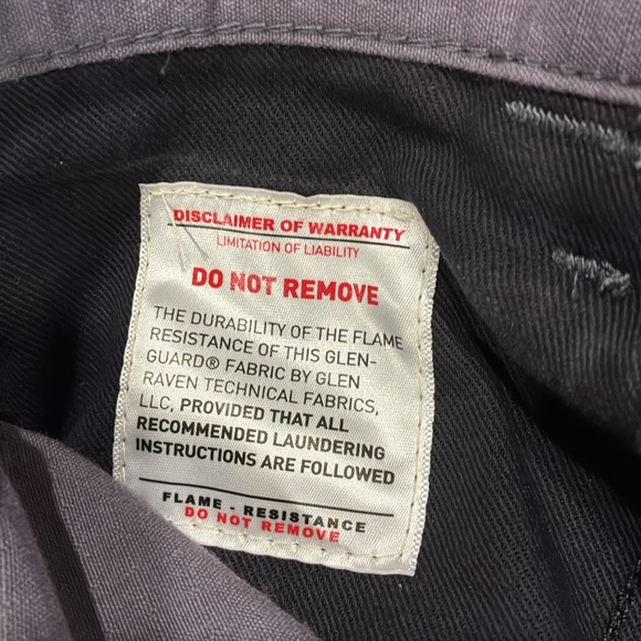 Ariat FR M4 Low Rise Boot Grey Pants Sz 31x30 - Picture 14 of 14